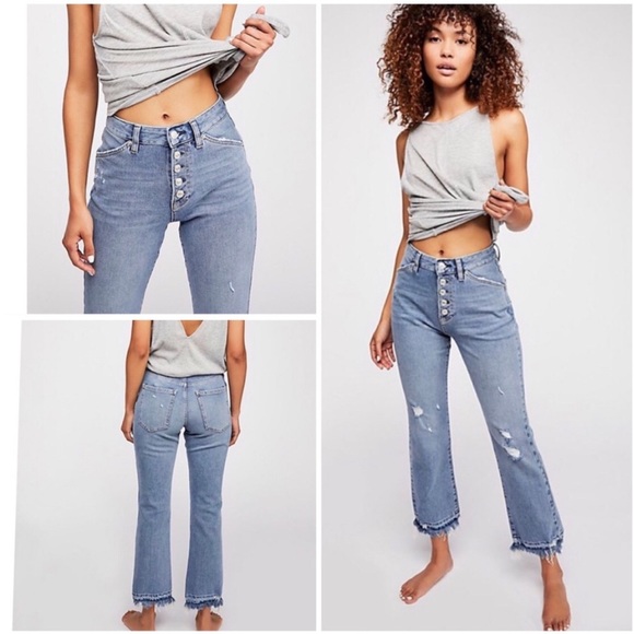 Free People Denim - NWT Free People High-rise bootcut jeans - size 28